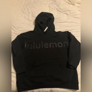Like New Lululemon All Yours Hoodie *Graphic* Online Only in Black in size 18
